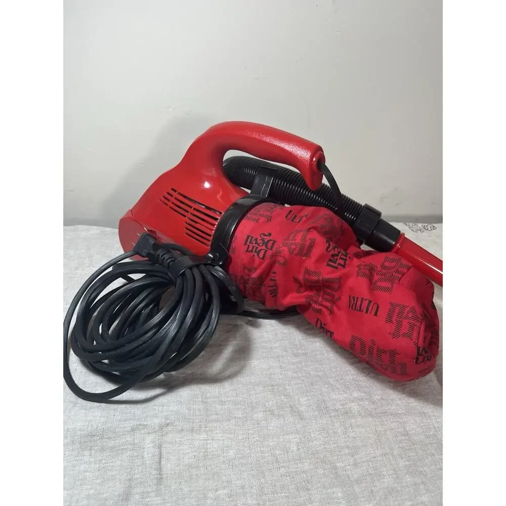 Dirt Devil Ultra Red Handheld Vacuum Cleaner